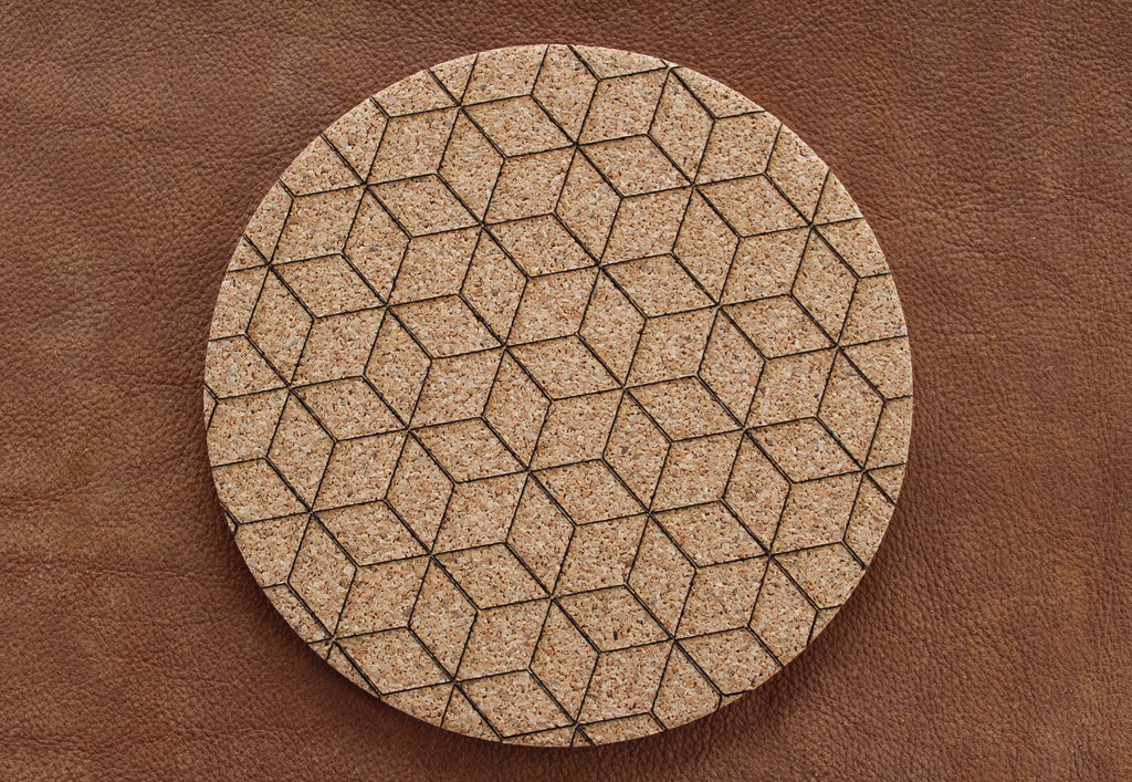 Square Cork Coasters (6 in a pack)