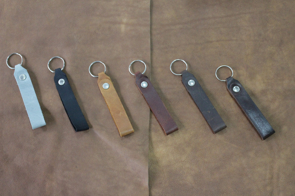 Leather Keychain (Pack of 3)