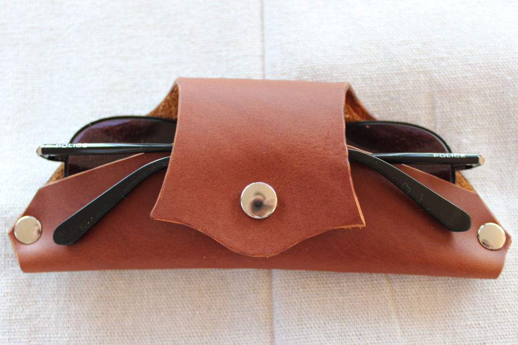 Leather Glasses Carrier