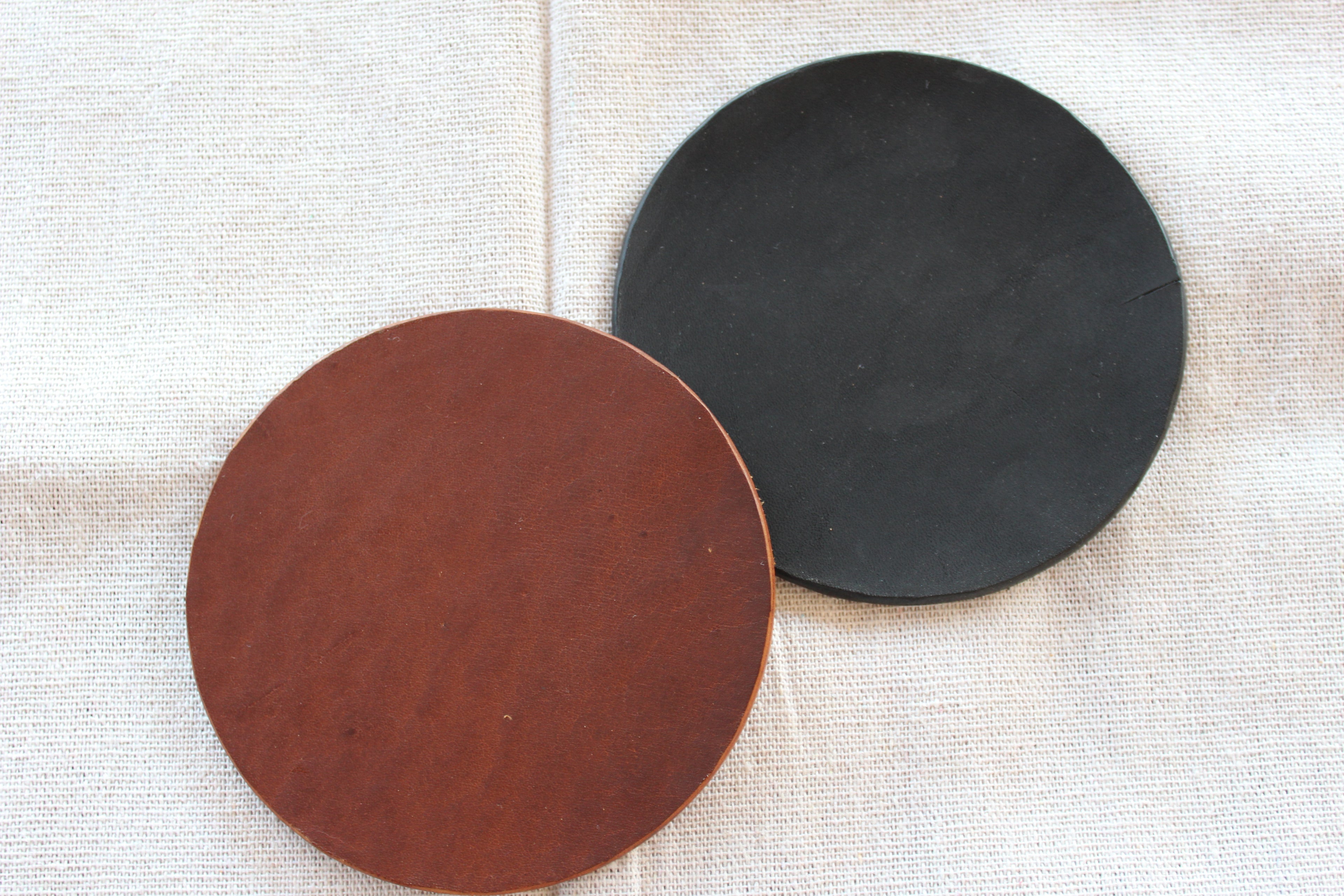 Leather Coasters (Pack of 4)