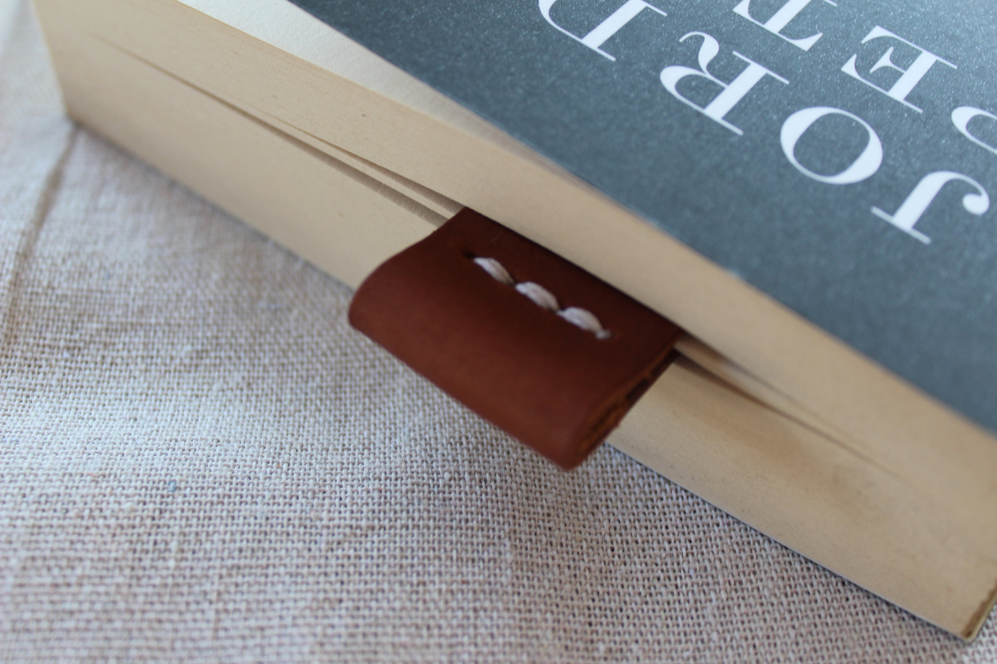 Leather Bookmark