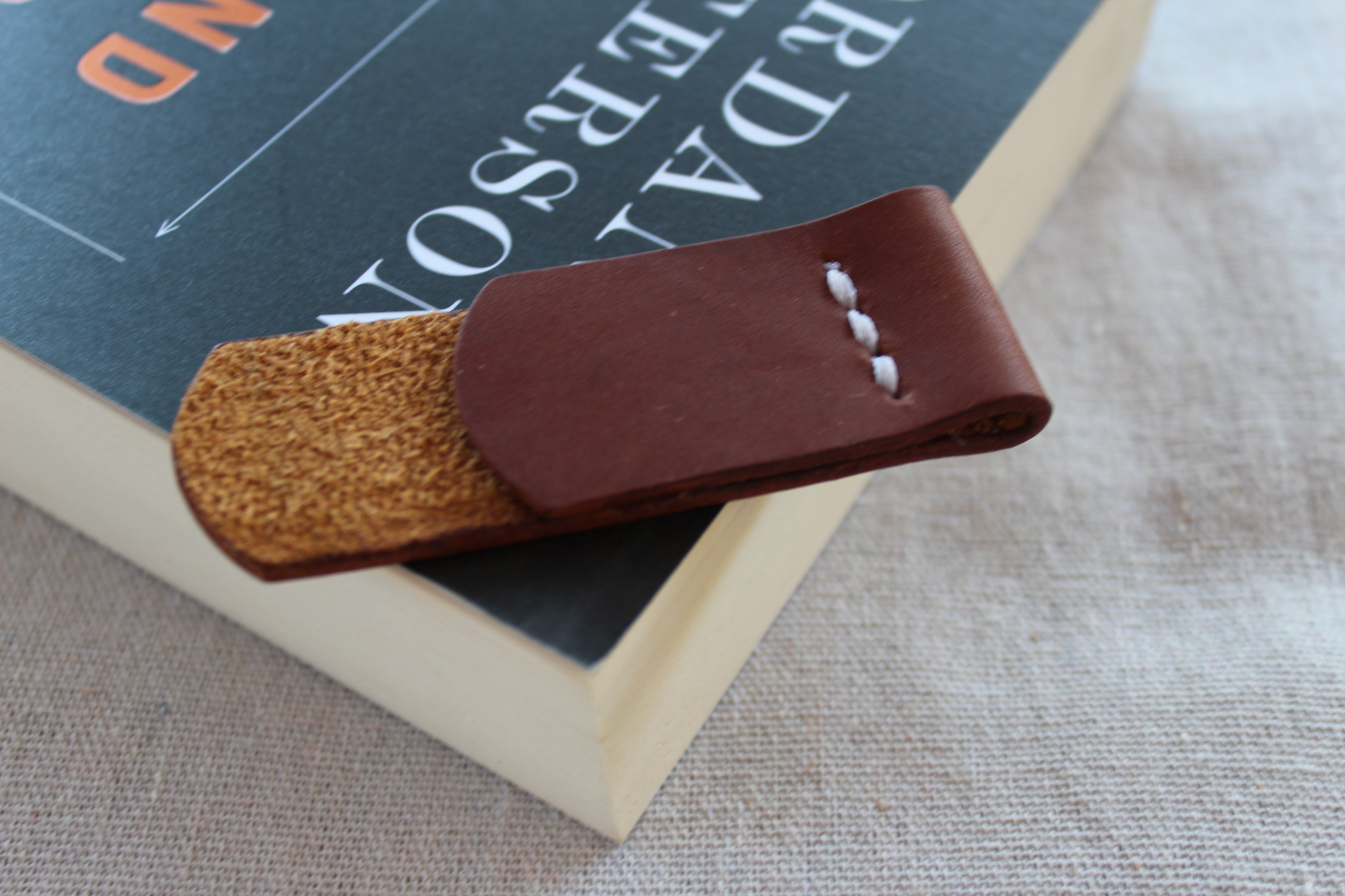 Leather Bookmark
