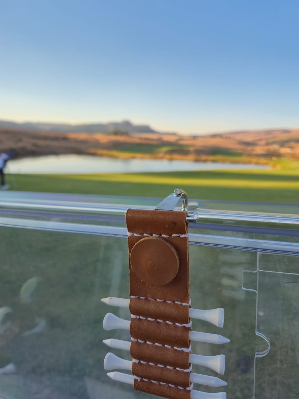 Leather Golf Clip